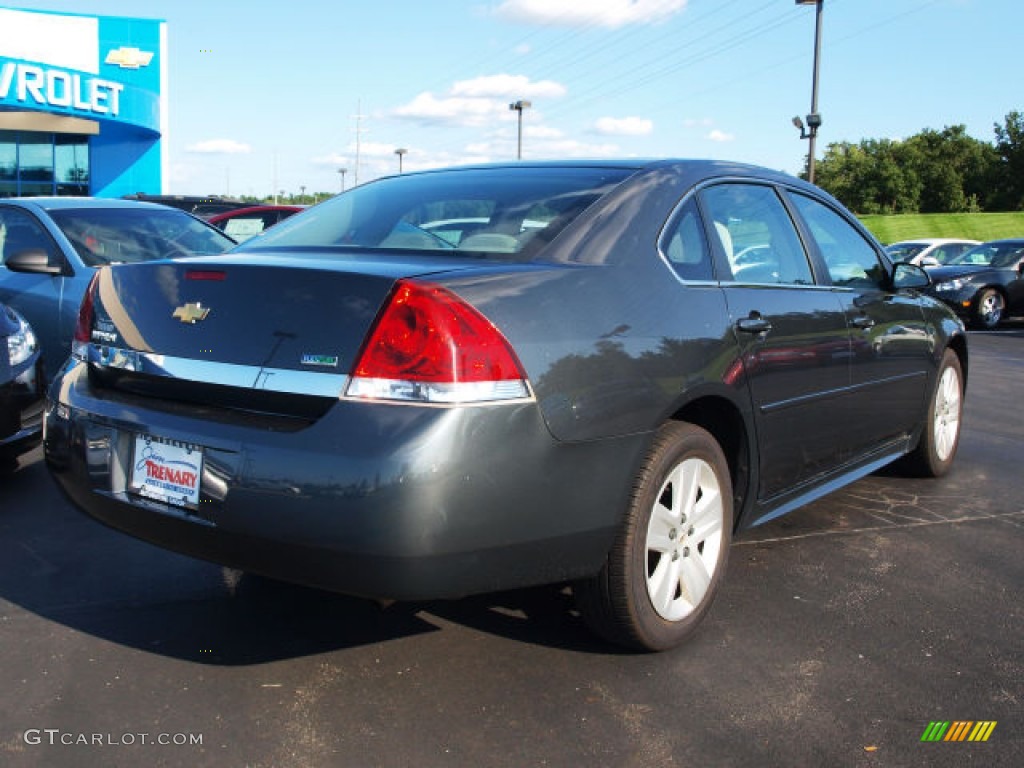 2010 Impala LS - Cyber Gray Metallic / Gray photo #3