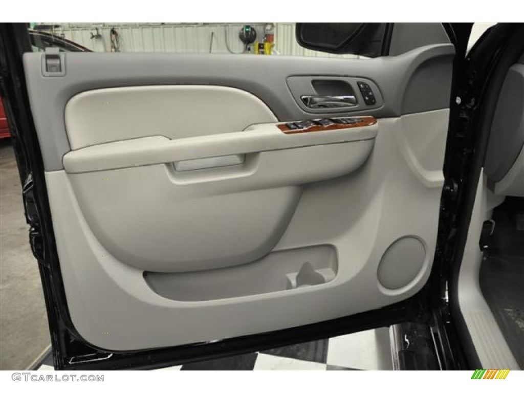 2012 Chevrolet Silverado 1500 LTZ Crew Cab 4x4 Light Titanium/Dark Titanium Door Panel Photo #57985745