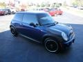 2003 Indi Blue Metallic Mini Cooper S Hardtop  photo #3