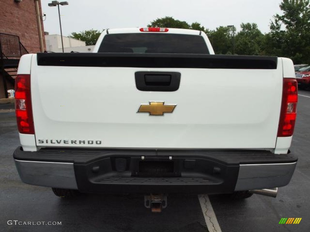 2009 Silverado 1500 Extended Cab - Summit White / Dark Titanium photo #6