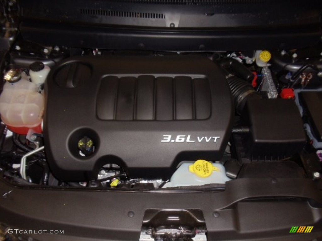 2012 Dodge Journey Crew 3.6 Liter DOHC 24-Valve VVT Pentastar V6 Engine Photo #57987320