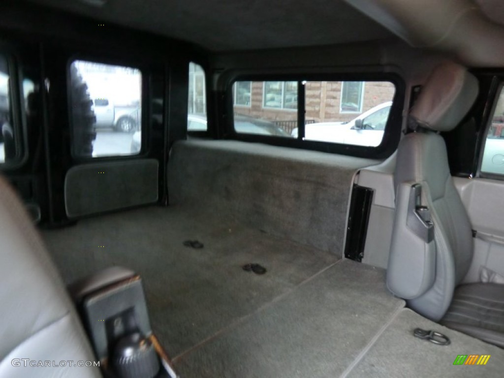 2002 H1 Wagon - Black / Cloud Gray photo #16