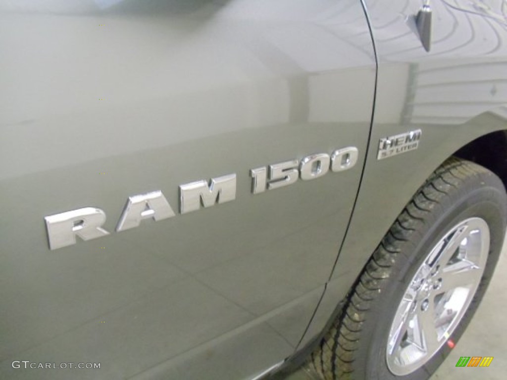 2012 Ram 1500 Express Quad Cab 4x4 - Mineral Gray Metallic / Dark Slate Gray/Medium Graystone photo #28