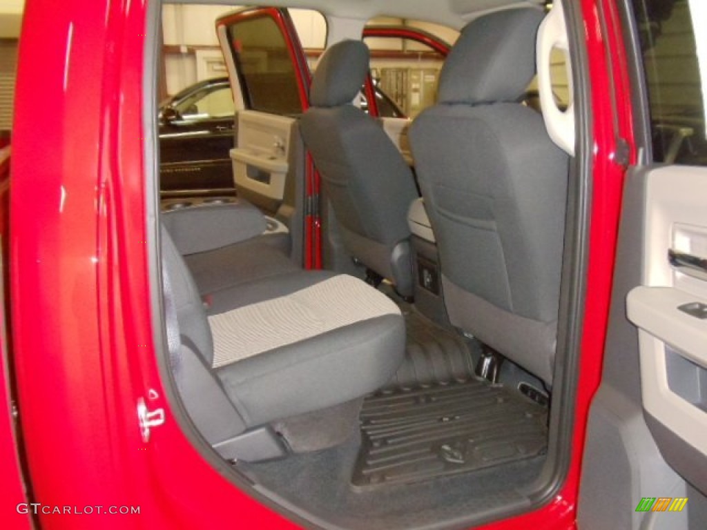 2012 Ram 1500 Outdoorsman Crew Cab 4x4 - Flame Red / Dark Slate Gray/Medium Graystone photo #20