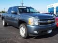 2008 Blue Granite Metallic Chevrolet Silverado 1500 LT Crew Cab 4x4  photo #2