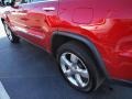 2011 Inferno Red Crystal Pearl Jeep Grand Cherokee Overland 4x4  photo #4