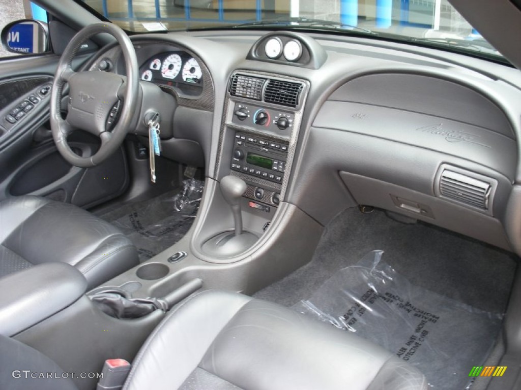 2001 Mustang Saleen S281 Supercharged Convertible - Mineral Grey Metallic / Dark Charcoal photo #31