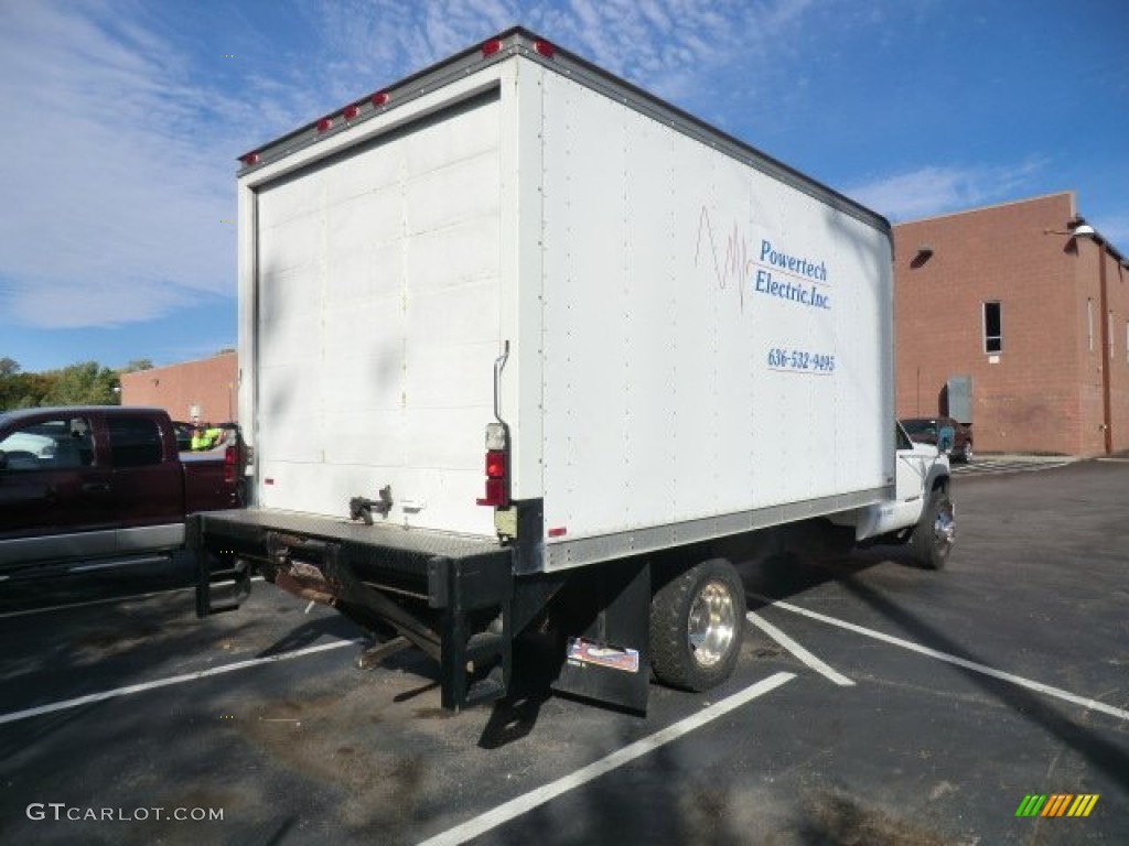 1998 Sierra 3500 SL Regular Cab Moving Truck - Olympic White / Gray photo #4