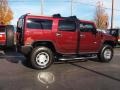 2007 Twilight Maroon Metallic Hummer H2 SUV  photo #3