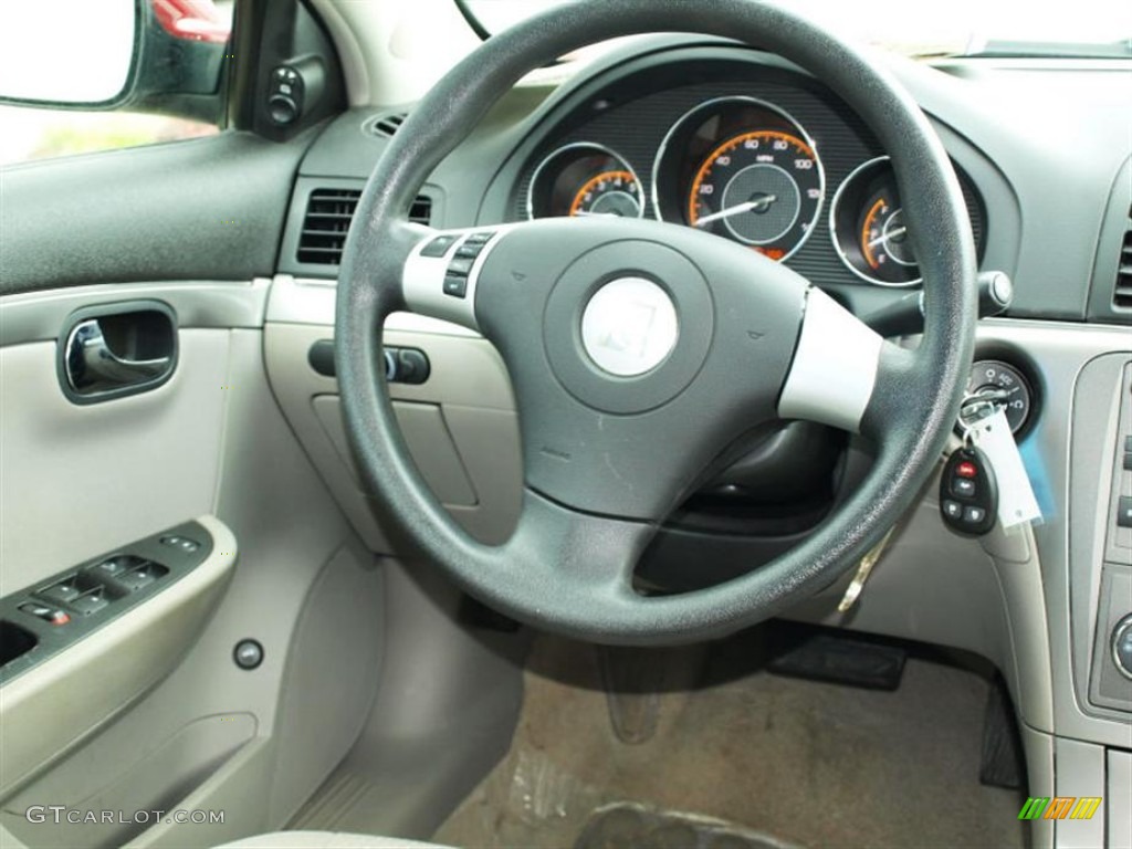 2008 Aura XE 3.5 - Red Jewel / Gray photo #11