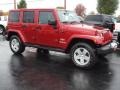 PRP - Deep Cherry Red Jeep Wrangler Unlimited (2011)