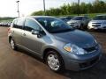 2008 Magnetic Gray Nissan Versa 1.8 S Hatchback  photo #2