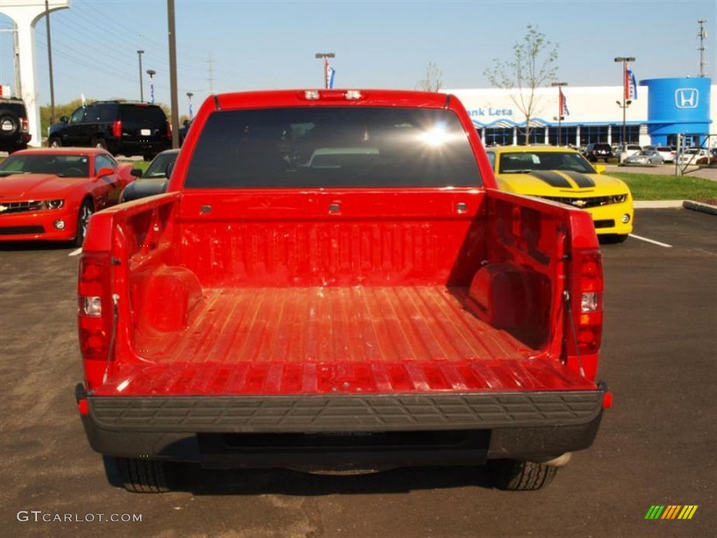 2009 Silverado 1500 LT Crew Cab - Victory Red / Ebony photo #5