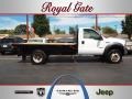 Oxford White 2006 Ford F450 Super Duty XL Regular Cab 4x4 Stake Truck
