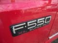 2004 Red Ford F550 Super Duty XL Regular Cab 4x4 Stake Truck  photo #7