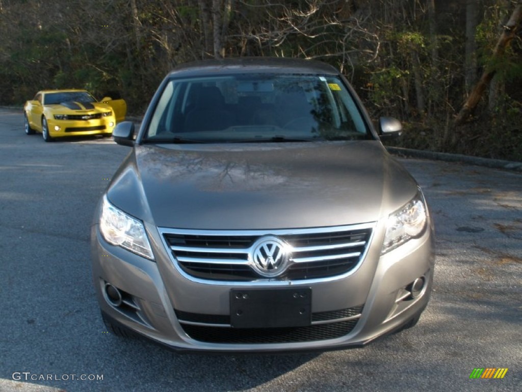 2011 Tiguan S - Alpine Gray Metallic / Charcoal photo #14