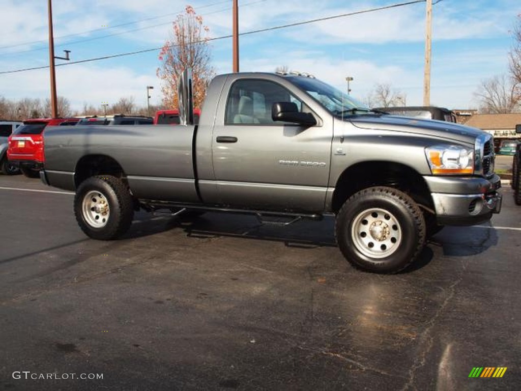 Mineral Gray Metallic 2006 Dodge Ram 2500 SLT Regular Cab 4x4 Exterior Photo #57997007