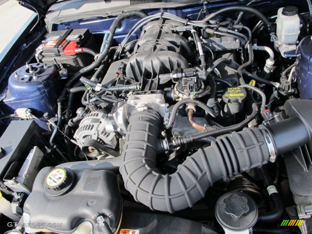 2010 Ford Mustang V6 Premium Coupe 4.0 Liter SOHC 12-Valve V6 Engine Photo #57997877