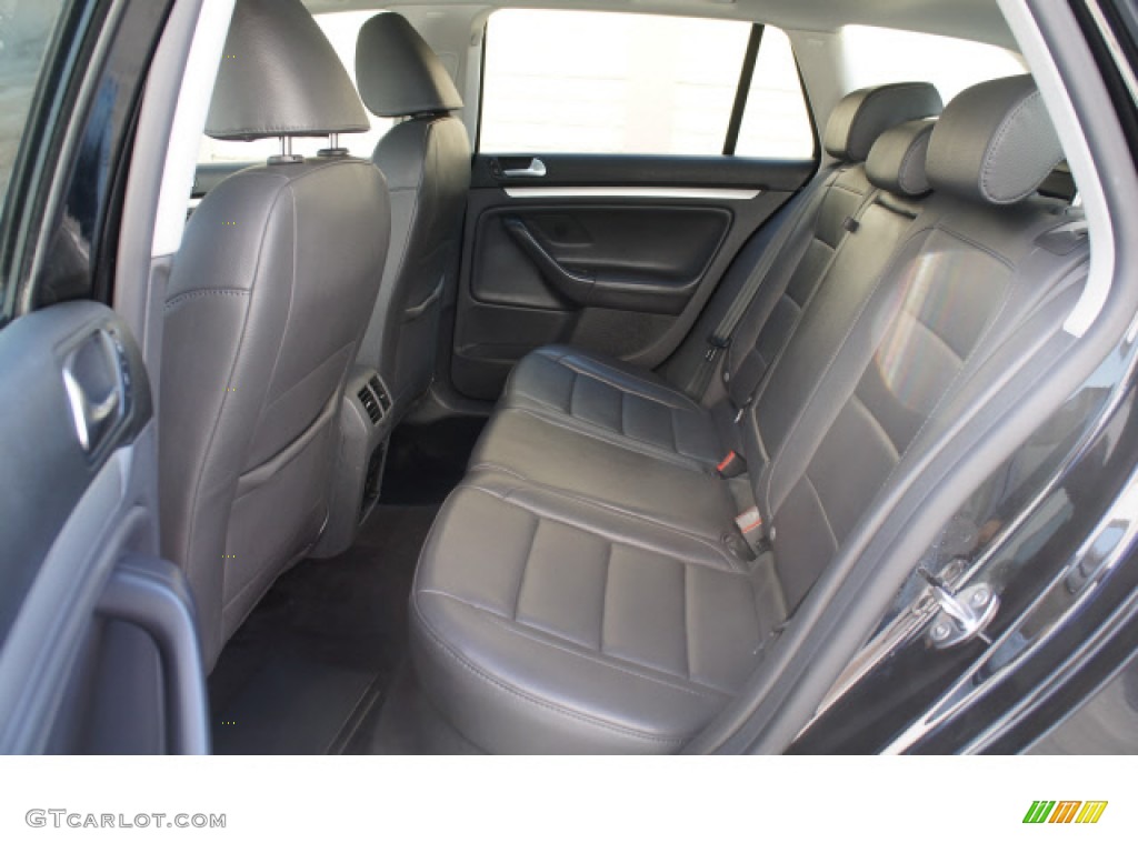 Anthracite Interior 2009 Volkswagen Jetta TDI SportWagen Photo #57998741