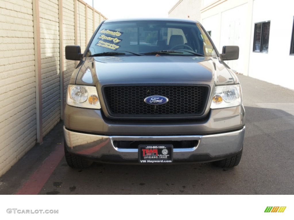 2006 F150 XLT SuperCab - Dark Shadow Grey Metallic / Medium Flint photo #2