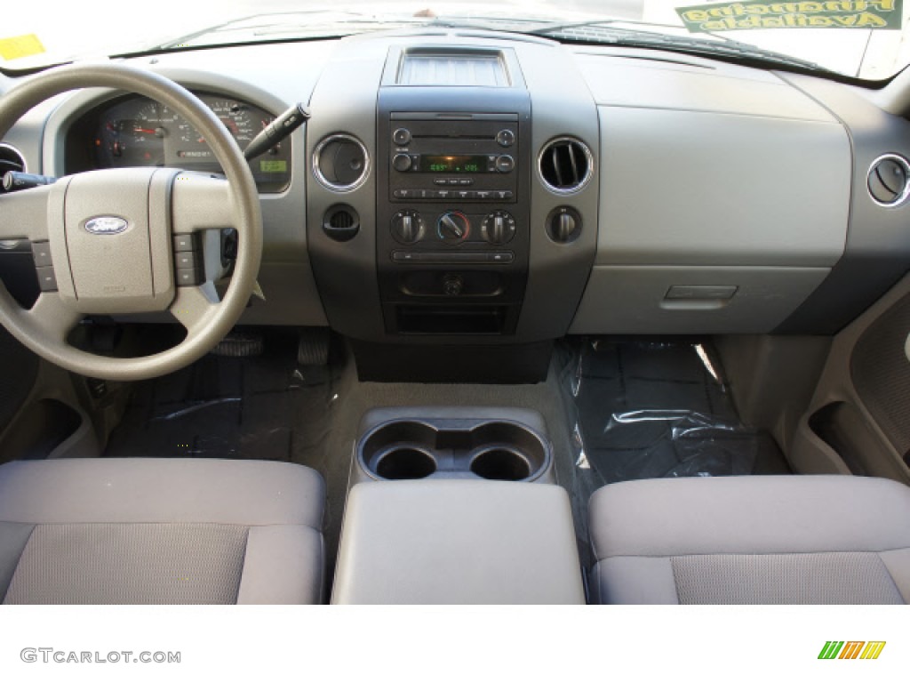 2006 F150 XLT SuperCab - Dark Shadow Grey Metallic / Medium Flint photo #6