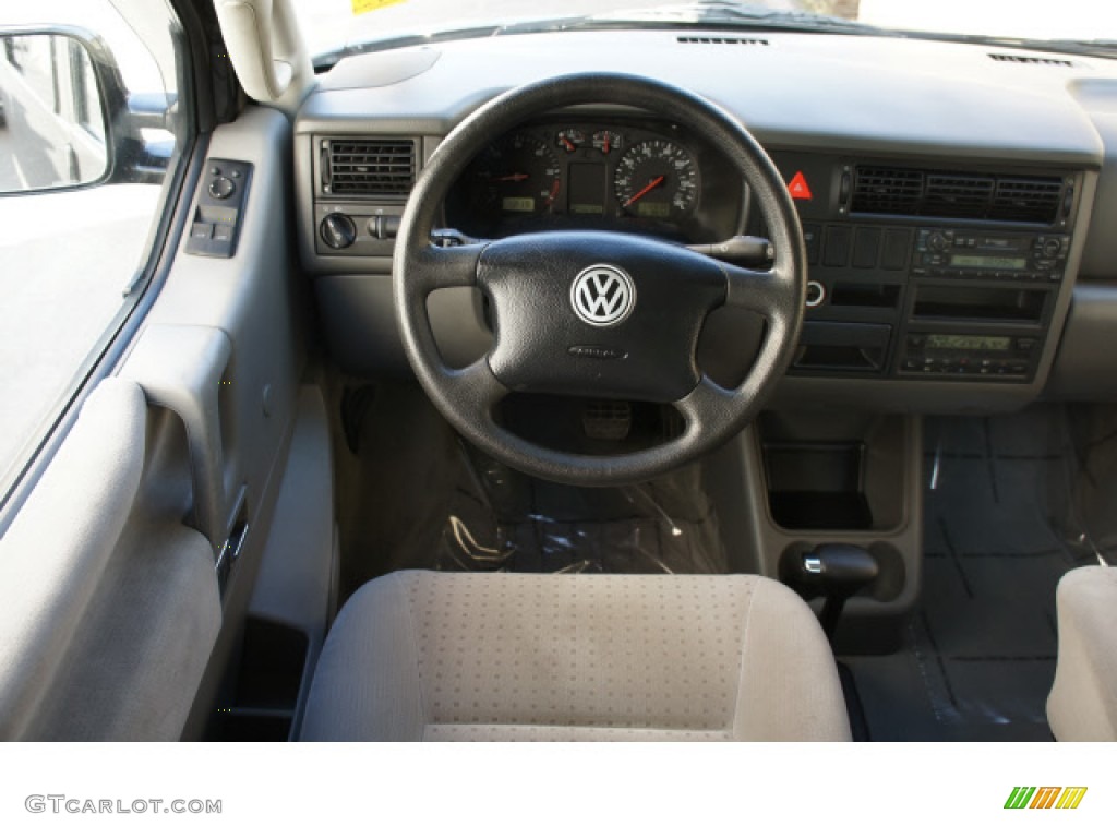 2000 Volkswagen EuroVan MV Gray Steering Wheel Photo #57998954