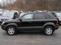 2007 Obsidian Black Metallic Hyundai Tucson SE 4WD  photo #12