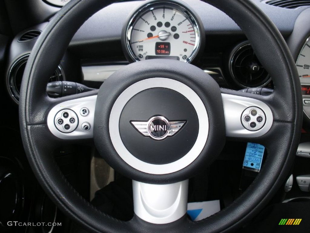 2007 Cooper Hardtop - Chili Red / Carbon Black/Black photo #11