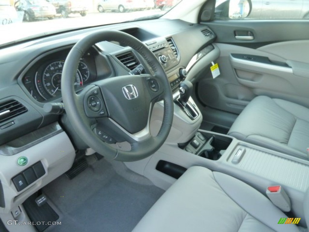 Gray Interior 2012 Honda CR-V EX-L 4WD Photo #58005629