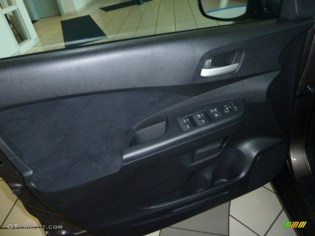 2012 CR-V EX 4WD - Urban Titanium Metallic / Black photo #14