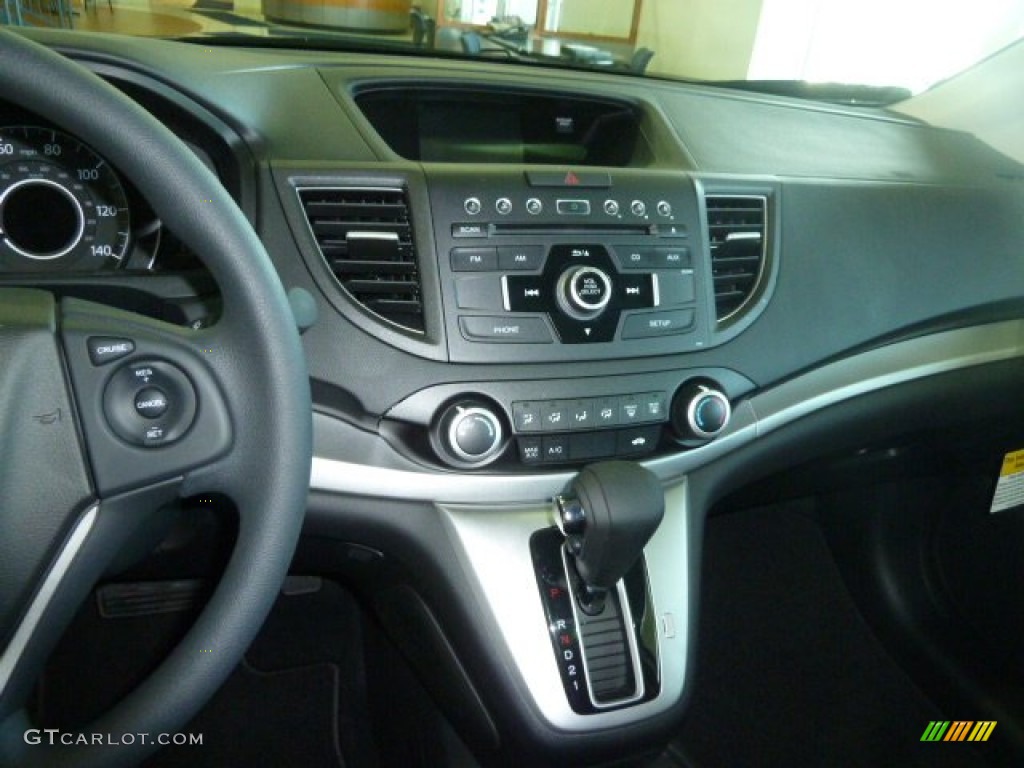 2012 CR-V EX 4WD - Urban Titanium Metallic / Black photo #18