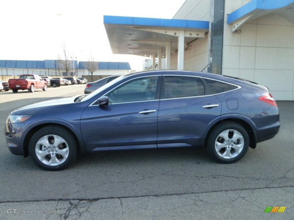 Twilight Blue Metallic 2012 Honda Accord Crosstour EX-L 4WD Exterior Photo #58006364