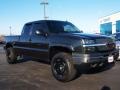 2005 Dark Gray Metallic Chevrolet Silverado 1500 LT Extended Cab 4x4  photo #2