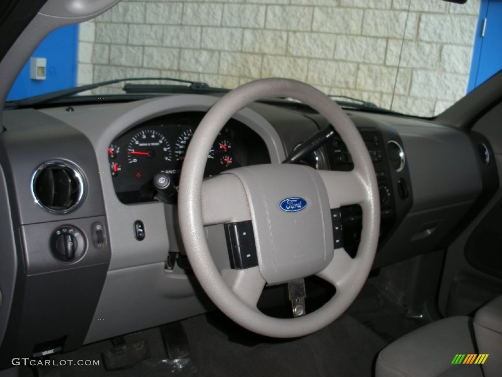 2005 F150 XLT SuperCab 4x4 - True Blue Metallic / Medium Flint Grey photo #21