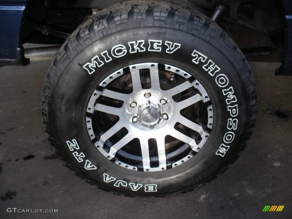 2005 F150 XLT SuperCab 4x4 - True Blue Metallic / Medium Flint Grey photo #31