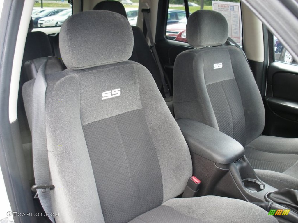 Ebony Interior 2007 Chevrolet TrailBlazer SS Photo #58008239