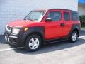 2005 Rallye Red Honda Element EX AWD  photo #1