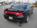 2012 Pitch Black Dodge Charger R/T  photo #3