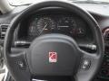 2002 Saturn L Series Black Interior Steering Wheel Photo