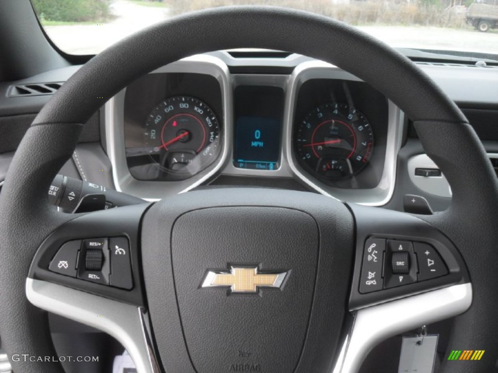 2012 Camaro LT/RS Coupe - Silver Ice Metallic / Black photo #12