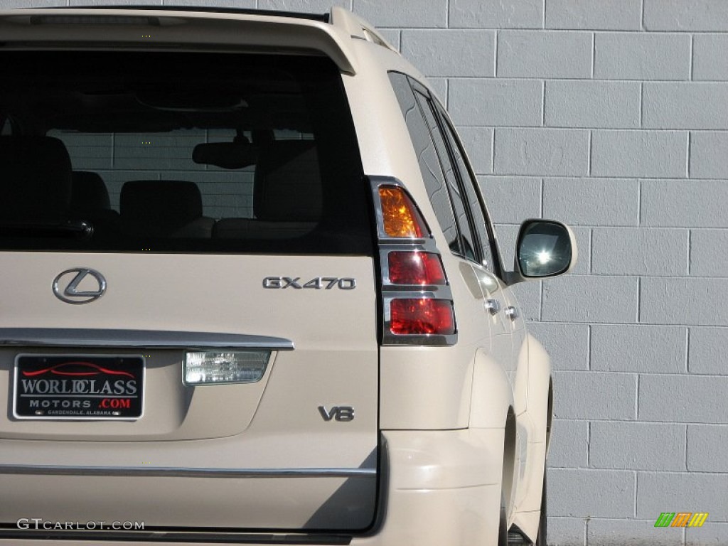 2003 GX 470 - Sand Dollar Pearl / Ivory photo #17