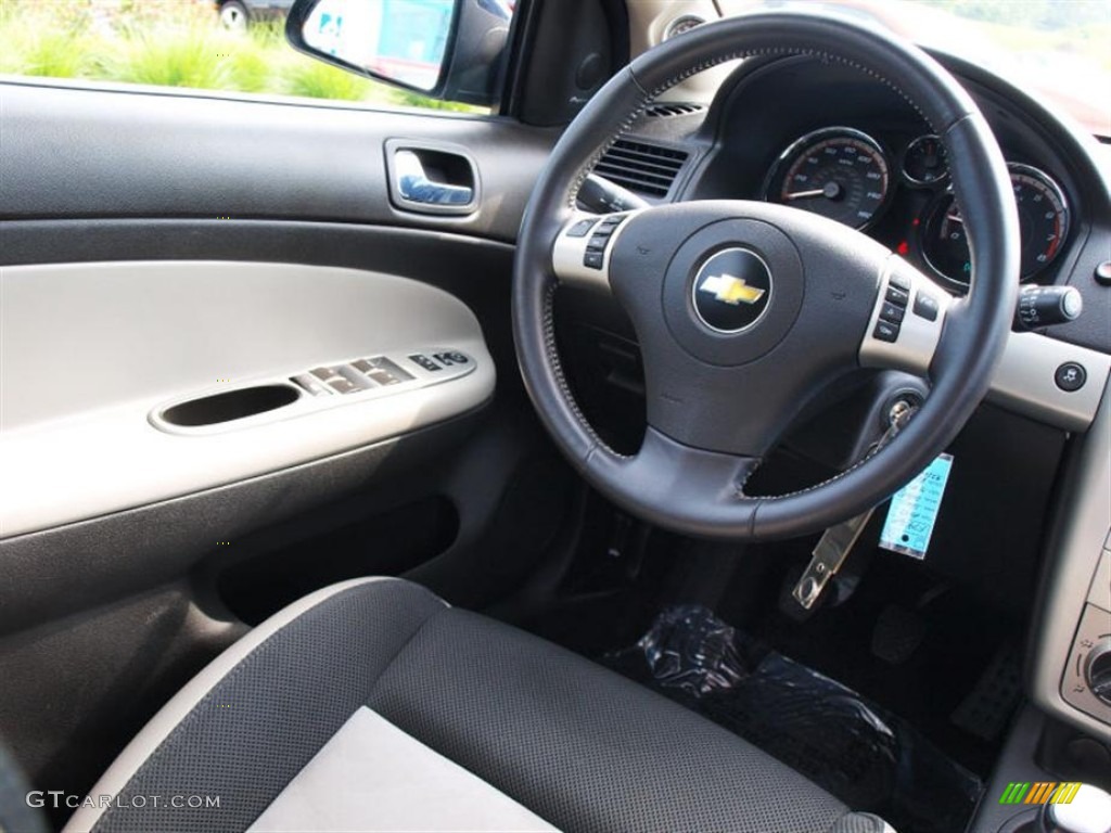 2009 Chevrolet Cobalt SS Sedan Ebony/Gray UltraLux Steering Wheel Photo #58011083