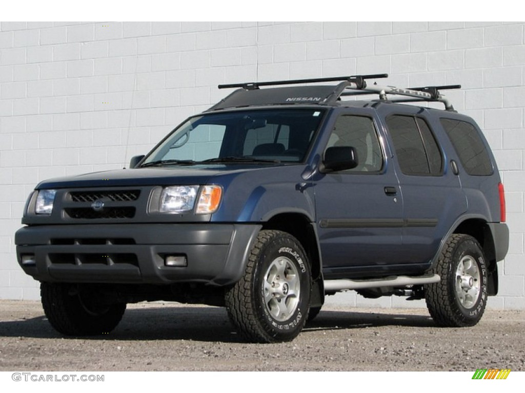 2000 Xterra SE V6 4x4 - Denim Blue Metallic / Dusk photo #12