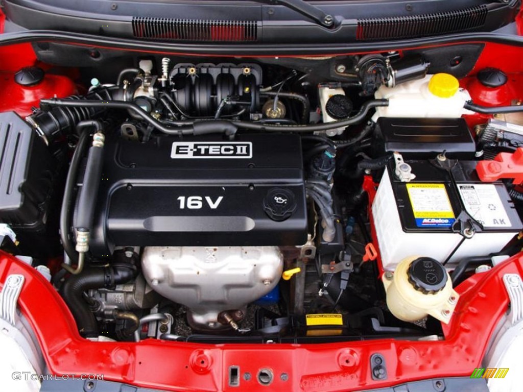 2006 Chevrolet Aveo LT Hatchback 1.6 Liter DOHC 16-Valve 4 Cylinder Engine Photo #58011944