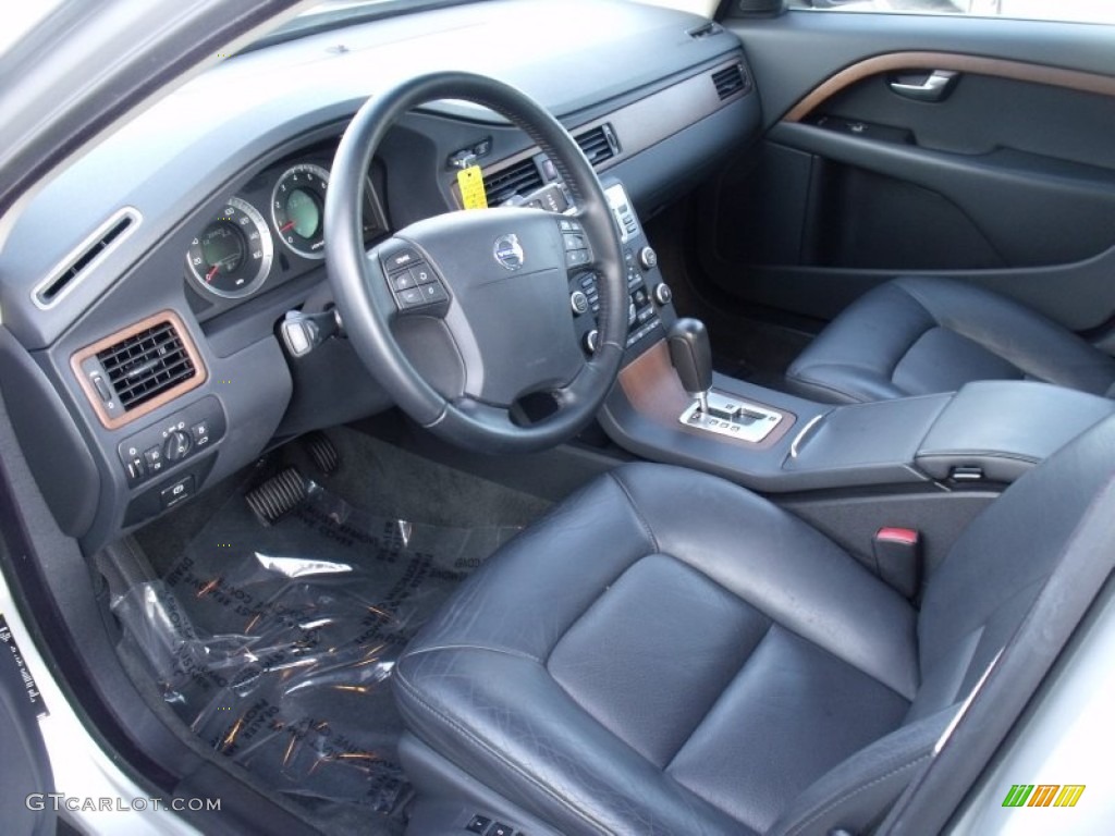 Anthracite Black Interior 2009 Volvo S80 3.2 Photo #58012172