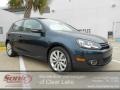 Blue Graphite Metallic 2012 Volkswagen Golf 2 Door TDI