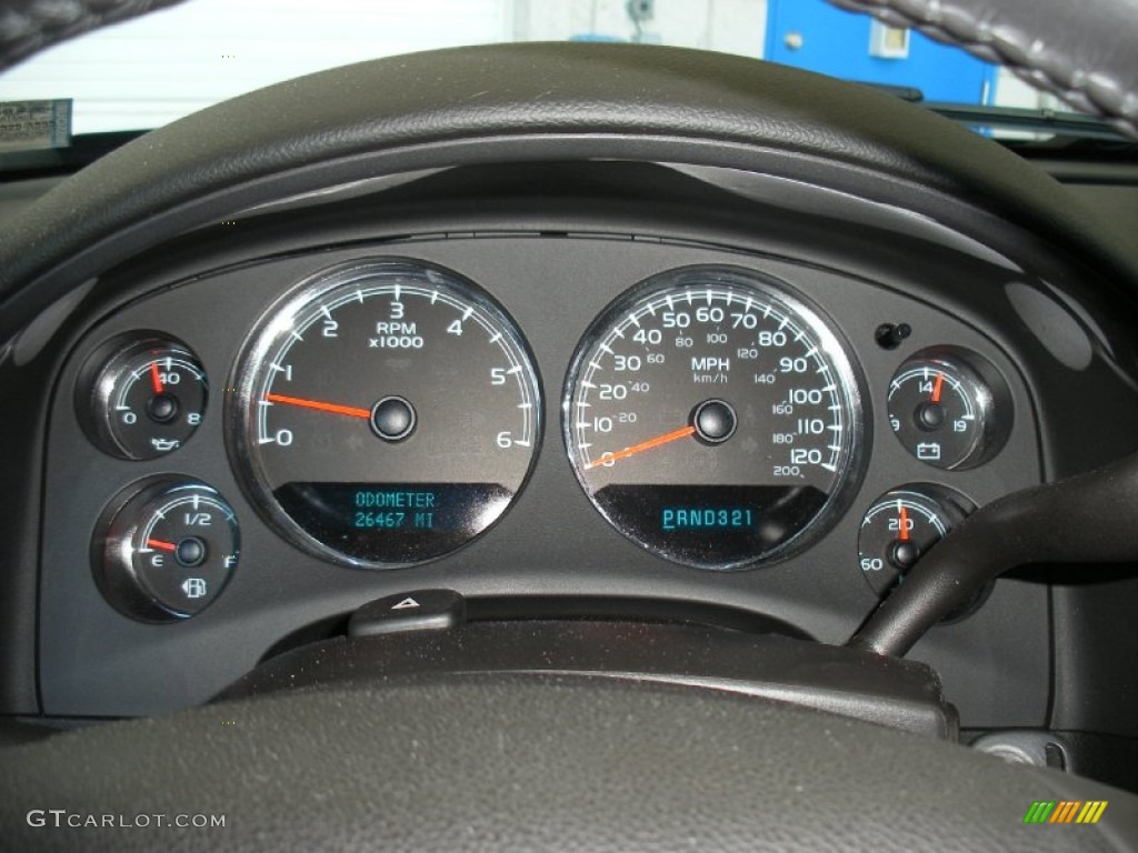 2008 Chevrolet Silverado 1500 LTZ Crew Cab 4x4 Gauges Photo #58012880