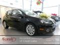 Black 2012 Volkswagen Golf 2 Door TDI