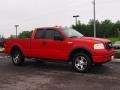 Bright Red - F150 FX4 SuperCab 4x4 Photo No. 2