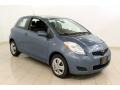 2009 Bayou Blue Pearl Toyota Yaris 3 Door Liftback  photo #1